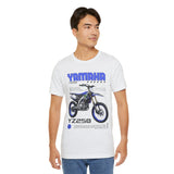 Yamaha YZ250 Inspired Motocross Graphic Unisex Heavy Cotton Tee Racing Dirt Bike Off Road Rider Streetwear Gift for Moto Fans USA
