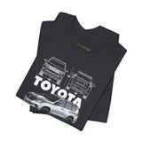 Toyota Land Cruiser Prado TXL Inspired Illustrated Luxury Off Road SUV Graphic T Shirt Premium 4x4 Adventure Vehicle Automotive Streetwear Rugged Travel Lifestyle Gift For SUV Enthusiasts