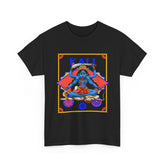 Lord Kali Mahakali Fierce Goddess T Shirt Hindu Shakti Spiritual Graphic Tee Navratri Durga Puja Kali Puja Festival Wear Unisex Devotional Streetwear India