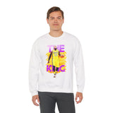 The Court Monarch Unisex Sweatshirt Motivational Basketball Streetwear Bold Athletic Pullover for Champions Dreamers and Sports Lovers