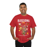 Blossoms Floral Graphic Unisex Heavy Cotton Tee Comfortable Streetwear Timeless Charm Motivational Nature Inspired T Shirt Perfect Gift for Garden Lovers Friends Birthdays Casual Everyday Wear