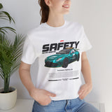 Formula One Safety Car Inspired Motorsport Graphic Unisex Tee High Performance Racing Streetwear Track Day Apparel Pace Car Design For Racing Fans Speed Culture Enthusiasts