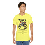 Yamaha YZ450F Inspired Motocross Blueprint Unisex Heavy Cotton Tee Dirt Bike Racing Graphic Streetwear Shirt Gift For Riders
