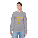 TopG Graphic Unisex Heavy Blend Crewneck Sweatshirt Motivational Hustler Streetwear Fitness Entrepreneur Alpha Mindset Pullover