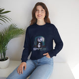 Space Exploration Crewneck Sweatshirt Unisex Heavy Blend Pullover Galaxy Earth Spaceship Astronomy Inspired Cosmic Science Lover Nerd Geek Astronaut Top