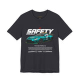 Formula One Safety Car Inspired Motorsport Graphic Unisex Tee High Performance Racing Streetwear Track Day Apparel Pace Car Design For Racing Fans Speed Culture Enthusiasts