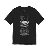 YZF R15 Inspired Motorcycle Graphic Unisex Heavy Cotton Tee Racing Sport Bike Streetwear Gift For Riders Speed Lovers Track Style Casual Wear