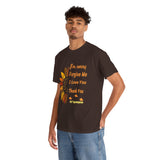 Unisex Ho’oponopono Sunflower T Shirt Healing Affirmation Tee Spiritual Gratitude Mindfulness Inspired Positive Energy Heavy Cotton Graphic Top