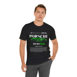 Porsche 911 Green Monster Racing Car Graphic Unisex Heavy Cotton Tee High Performance Speed Machine Streetwear Shirt for Car Enthusiasts