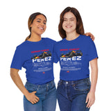 Sergio Checo Perez Inspired Formula Racing Graphic Unisex Tee Motorsport Streetwear Speed Culture Track Day Apparel Racing Fan Tribute Design For Formula Racing Enthusiasts