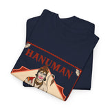 Lord Hanuman Graphic T Shirt Bajrangbali Ram Bhakt Devotional Hindu Spiritual Festival Wear Unisex Cotton Tee Hanuman Jayanti Temple Outfit Indian Cultural Streetwear Gift