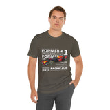 High Performance Single Seater Racing Car Graphic Unisex Heavy Cotton Tee Premium Motorsport Streetwear For Speed Lovers And Daily Casual Wear
