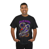 Mamba Unisex Heavy Cotton Tee Bold Serpent Power Graphic Streetwear Design Athletic Hustle Energy Inspired TShirt Symbol of Strength Resilience and Inner Mastery
