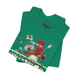You Can Be Whatever Unisex Jersey Short Sleeve Tee Comfortable Motivational Graphic T-Shirt Bold Floral Empowerment Streetwear Positive Vibes Everyday Wear Perfect Gift for Friends Dreamers and Free Spirits