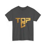 Top G Andrew Tate Graphic T Shirt Black Unisex Streetwear Motivational Hustle Tee Gold Typography Design