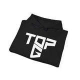 Top G Andrew Tate Graphic Hoodie Black Unisex Streetwear Motivational Hustle Pullover Sweatshirt Bold Typography Design