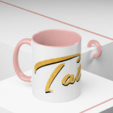 Tate Knight Logo Accent Coffee Mug 11oz 15oz Gold Foil Chess Horse Design Motivational Hustler Ceramic Cup Bold Luxury Inspired Streetwear Gift Drinkware