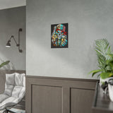 Skeleton Hustler Premium Poster Bold Street Art Wall Decor for Fearless Dreamers, Hustlers, and Visionaries