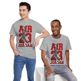 Air Jordan Sky Legend Unisex Heavy Cotton Tee Bold Athletic Streetwear Design Inspirational Basketball Dunk Artwork Motivational Sports Graphic Tee For Dreamers And Hustlers