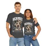 Hermes Greek Mythology Unisex Heavy Cotton Tee Ancient God of Communication and Travel Streetwear Graphic T Shirt