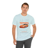 Legendary Turbo JDM MK4 Street Racer Unisex Heavy Cotton Tee Retro Tuner Car Graphic Shirt