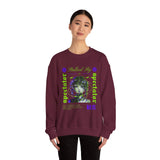 Stalked By Spectator Cyberpunk Anime Glitch Unisex Heavy Blend Crewneck Sweatshirt Japanese Streetwear Pullover