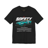 Formula One Safety Car Inspired Motorsport Graphic Unisex Tee High Performance Racing Streetwear Track Day Apparel Pace Car Design For Racing Fans Speed Culture Enthusiasts