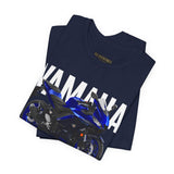 R3 Inspired Sport Motorcycle Art Unisex Heavy Cotton Tee Dynamic Streetwear Graphic for Riders and Moto Enthusiasts