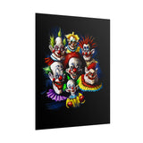 Chaos Clown Crew Poster Premium Wall Art Print For Bold Minds Fearless Creativity Neon Chaos Expression Gothic Street Art Home Decor For Artists And Visionaries