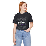Graffiti Street Art A90 Tuner Car Graphic Unisex Heavy Cotton Tee for Drift Fans Performance Lovers and Urban Streetwear Style