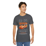 Legendary Turbo JDM MK4 Street Racer Unisex Heavy Cotton Tee Retro Tuner Car Graphic Shirt