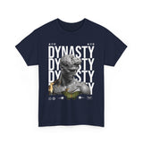 Dynasty Statue Graphic Unisex Heavy Cotton Tee Greek Sculpture Butterfly Streetwear Art Inspired T Shirt