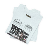 Futuristic Retro Sci Fi Time Travel Car Blueprint Art Unisex Heavy Cotton Tee Premium Streetwear For Vintage Car Lovers Collectors And Enthusiasts