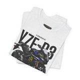 Yamaha YZF R3 Monster Energy Inspired Unisex Heavy Cotton Tee Racing Motorcycle Streetwear Graphic T Shirt Gift For Riders Bikers Moto Fans Casual Wear