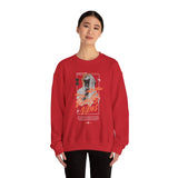 Beauty Vibes Statue Graphic Unisex Heavy Blend Crewneck Sweatshirt Vintage Streetwear Aesthetic Pullover Premium Bold Artistic Fashion