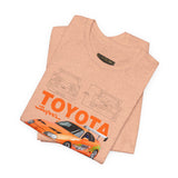 Legendary Turbo JDM MK4 Street Racer Unisex Heavy Cotton Tee Retro Tuner Car Graphic Shirt