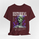 Historical Statue Graphic Premium Unisex Jersey Short Sleeve Tee Vintage Aesthetic Streetwear T-Shirt