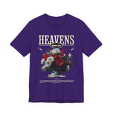 Heavens Hallucinations Unisex Jersey Short Sleeve Tee Comfortable Modern Streetwear Bold Artistic Floral Graphic Design Perfect Gift for Friends Birthdays Casual Wear