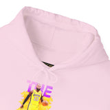 The Court Monarch Unisex Hoodie Motivational Basketball Streetwear Bold Athletic Pullover for Dream Chasers, Gym Lovers, and Sports Enthusiasts