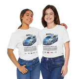 Nissan Skyline GT R R34 Inspired Illustrated JDM Racing Car Graphic T Shirt Iconic Japanese Performance Street Racing Culture Automotive Streetwear Gift For Car Enthusiasts