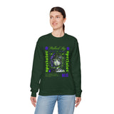 Stalked By Spectator Cyberpunk Anime Glitch Unisex Heavy Blend Crewneck Sweatshirt Japanese Streetwear Pullover