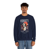 Oddity Own Your Uniqueness Unisex Heavy Blend Crewneck Sweatshirt Abstract Modern Graphic Bold Artistic Statement Streetwear Pullover
