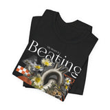 My Heart Is Beating Floral Anatomy Collage Unisex Jersey Short Sleeve Tee Abstract Vintage Graphic Artistic Streetwear Statement T Shirt