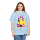 The Court Monarch Unisex Heavy Cotton Tee Basketball Power Graphic Shirt Streetwear for Athletes Hustlers and Motivational Sports Lovers