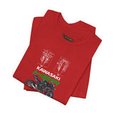 Kawasaki Ninja H2R Inspired Hyperbike Graphic Unisex Heavy Cotton Tee Streetwear Racing Style Motorcycle Art Shirt for Speed Lovers and Track Enthusiasts
