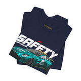 Formula One Safety Car Inspired Motorsport Graphic Unisex Tee High Performance Racing Streetwear Track Day Apparel Pace Car Design For Racing Fans Speed Culture Enthusiasts