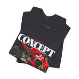 Ducati Inspired Streetfighter Superbike Graphic Unisex Heavy Cotton Tee Premium Racing Streetwear T Shirt for Riders Bikers Enthusiasts and Everyday Wear