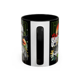 Wicked Supreme Accent Coffee Mug 11oz 15oz Statue Art Graphic Cup Supreme Inspired Streetwear Bust Design Bold Daily Motivation Ceramic Gift Drinkware