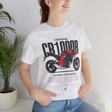 CB1000R Naked Street Motorcycle Graphic Tee Power Bike Racing T Shirt For Riders Urban Sportbike Lovers Motorsport Streetwear Gift