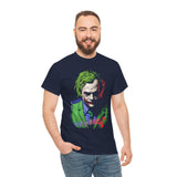 The Jocker Why So Serious Within Unisex Heavy Cotton Tee Bold Psychological Streetwear Art Dark Emotion Graphic Shirt for Fearless Thinkers and Urban Rebels